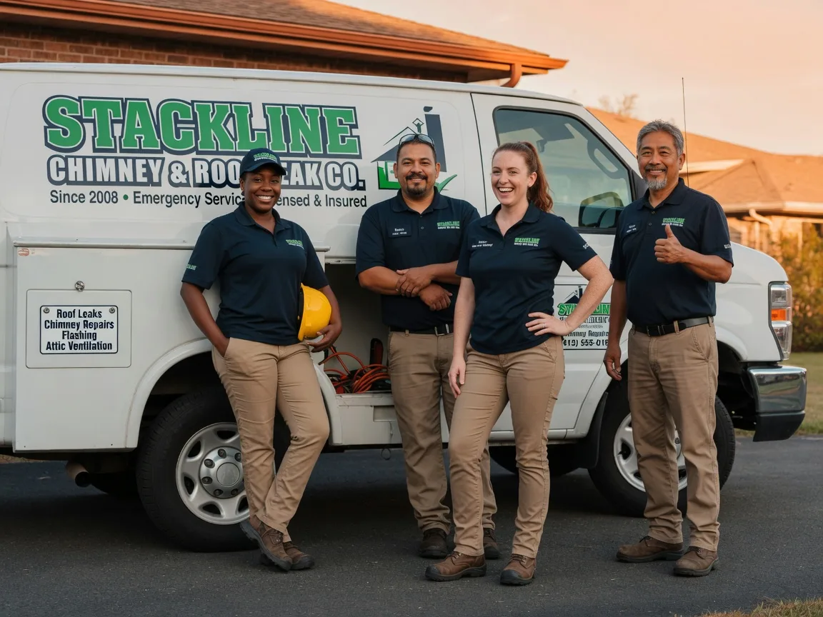 Chimney flashing repair company in Newman, CA